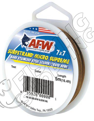 AMERICAN FISHING WIRE 7x7 SURFSTRAND MICRO SUPREME Fishing Shopping - The  portal for fishing tailored for you