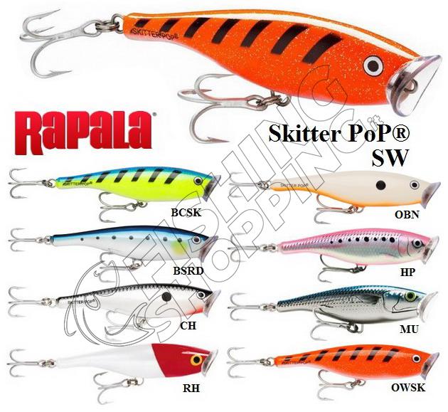 RAPALA SKITTER POP SALTWATER Fishing Shopping - The portal for fishing  tailored for you