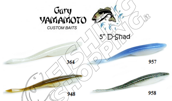 GARY YAMAMOTO D-SHAD Fishing Shopping - The portal for fishing