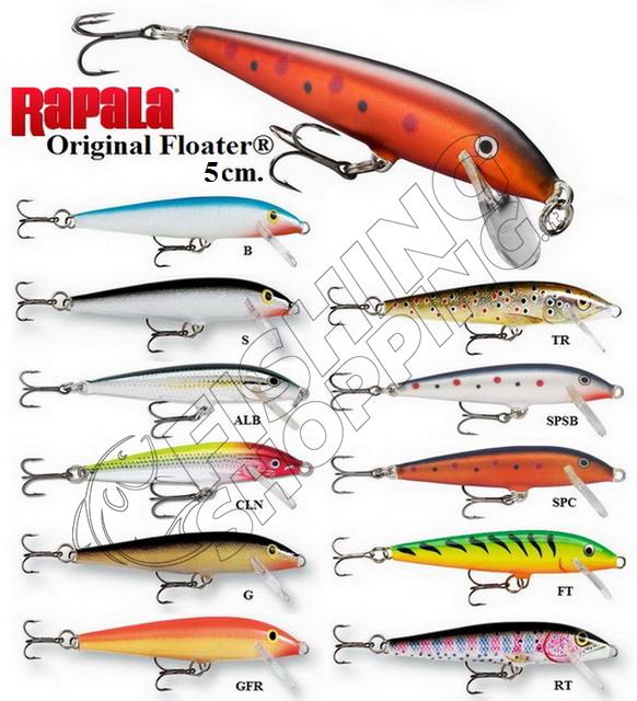 RAPALA ORIGINAL FLOATING 5CM Fishing Shopping - The portal for fishing  tailored for you