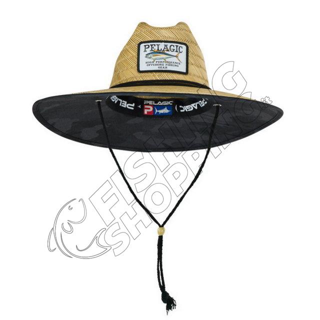 FISH BLACK BAJA portal Shopping for The tailored Fishing fishing STRAW - PELAGIC HAT for CAMO you