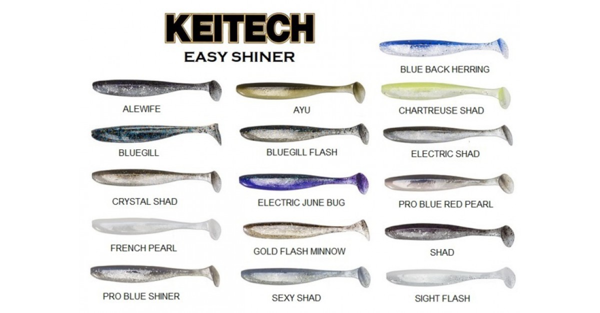 KEITECH EASY SHINER 3.5'' Fishing Shopping - The portal for fishing  tailored for you