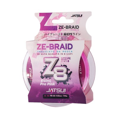 JATSUI ZE-BRAID Z8 EGING PRO PINK