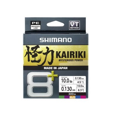 SHIMANO KAIRIKI 8+ 300mt. MULTI COLOR